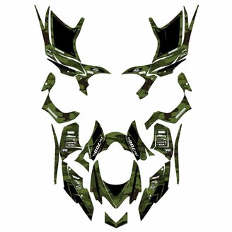 Kit adesivi compatibile con per HONDA TRX 700XX 2012 - MXPKAD14970