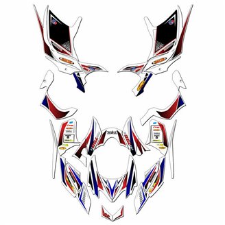 Kit de pegatinas compatible con per HONDA TRX 700XX 2012 - MXPKAD14970