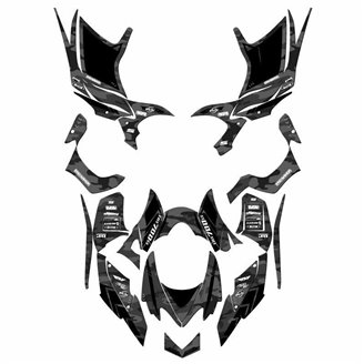 Aufkleber Satz kompatibel mit per HONDA TRX 700XX 2012 - MXPKAD14970