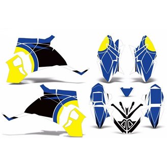 Kit de pegatinas compatible con per POLARIS OUTLAW 90 2007 - 2014 - MXPKAD14975