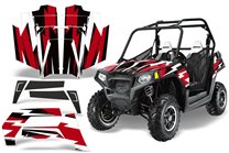 Sticker set compatible with per POLARIS RZR 800 2011 - 2015 - MXPKAD14978