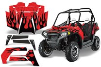 Sticker set compatible with per POLARIS RZR 800 2011 - 2015 - MXPKAD14978
