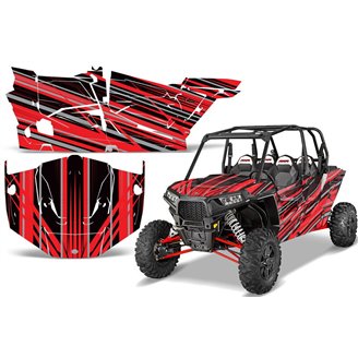 Kit adesivi compatibile con per POLARIS RZR 1000 XP 4 DOOR 2014 - 2018 - MXPKAD14979