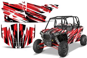 Kit adesivi compatibile con per POLARIS RZR 1000 XP 4 DOOR 2014 - 2018 - MXPKAD14979