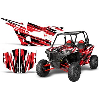 Aufkleber Satz kompatibel mit per POLARIS RZR XP 1000 2014 - 2018 - MXPKAD14980