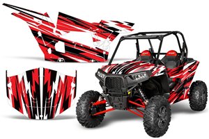 Aufkleber Satz kompatibel mit per POLARIS RZR XP 1000 2014 - 2018 - MXPKAD14980
