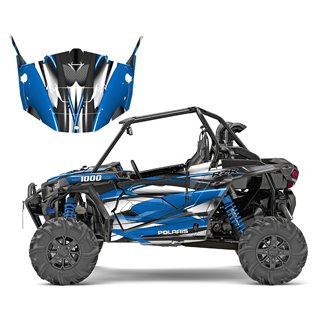 Kit adesivi compatibile con per POLARIS RZR XP 1000 TURBO 2015 - 2019 - MXPKAD14981