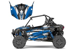 Kit adesivi compatibile con per POLARIS RZR XP 1000 TURBO 2015 - 2019 - MXPKAD14981