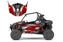 Kit adesivi compatibile con per POLARIS RZR XP 1000 TURBO 2015 - 2019 - MXPKAD14981