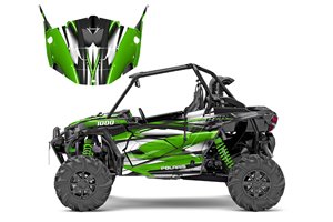 Aufkleber Satz kompatibel mit per POLARIS RZR XP 1000 TURBO 2015 - 2019 - MXPKAD14981