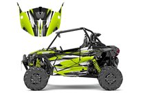 Kit adesivi compatibile con per POLARIS RZR XP 1000 TURBO 2015 - 2019 - MXPKAD14981