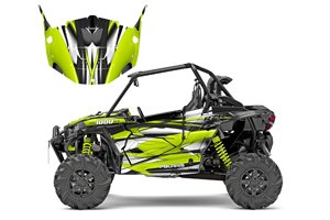 Aufkleber Satz kompatibel mit per POLARIS RZR XP 1000 TURBO 2015 - 2019 - MXPKAD14981