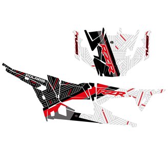 Kit de pegatinas compatible con per POLARIS RZR XP 1000 TURBO S 4 DOORS 2019 - 2021 - MXPKAD14987