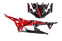 Kit Autocollants compatible avec per POLARIS RZR XP 1000 TURBO S 4 DOORS 2019 - 2021 - MXPKAD14987
