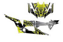 Sticker set compatible with per POLARIS RZR XP 1000 TURBO S 4 DOORS 2019 - 2021 - MXPKAD14987