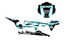 Kit Autocollants compatible avec per POLARIS RZR XP 1000 TURBO S 4 DOORS 2019 - 2021 - MXPKAD14987