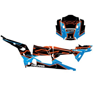 Kit Autocollants compatible avec per POLARIS RZR XP 1000 TURBO S 4 DOORS 2019 - 2021 - MXPKAD14987