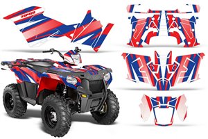 Kit adesivi compatibile con per POLARIS SPORTSMAN 325 ETX 450 570 2014 - 2017 - MXPKAD14971