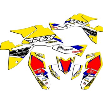 Kit de pegatinas compatible con per SUZUKI QUAD LTZ 400 KFX 400 2003 - 2008 - MXPKAD14989