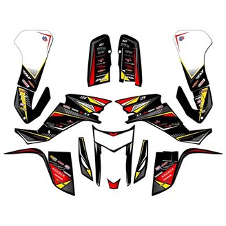 Sticker set compatible with per SUZUKI QUAD LTZ 400 KFX 400 2003 - 2008 - MXPKAD14989