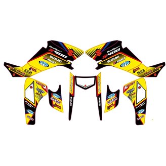 Sticker set compatible with per SUZUKI QUAD LTZ 400 KFX 400 2003 - 2008 - MXPKAD14989