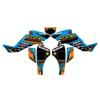 Kit de pegatinas compatible con per SUZUKI QUAD LTZ 400 KFX 400 2003 - 2008 - MXPKAD14989