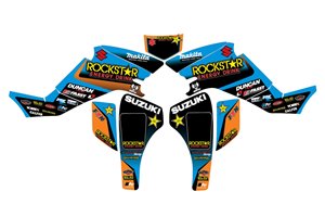 Kit de pegatinas compatible con per SUZUKI QUAD LTZ 400 KFX 400 2003 - 2008 - MXPKAD14989