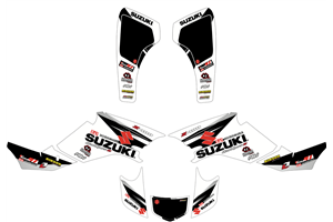 Kit de pegatinas compatible con per SUZUKI QUAD LTZ 400 KFX 400 2003 - 2008 - MXPKAD14989