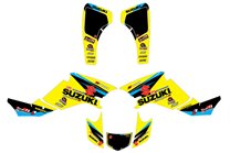 Aufkleber Satz kompatibel mit per SUZUKI QUAD LTZ 400 KFX 400 2003 - 2008 - MXPKAD14989
