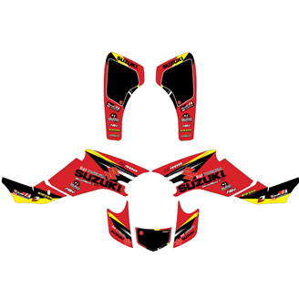 Kit adesivi compatibile con per SUZUKI QUAD LTZ 400 KFX 400 2003 - 2008 - MXPKAD14989