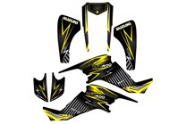 Kit adesivi compatibile con per SUZUKI QUAD LTZ 400 KFX 400 2003 - 2008 - MXPKAD14989