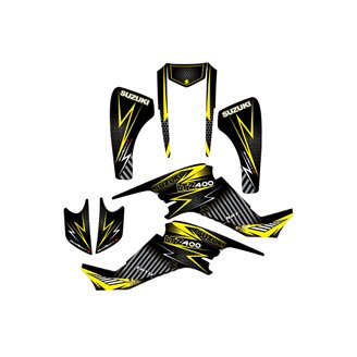 Sticker set compatible with per SUZUKI QUAD LTZ 400 KFX 400 2003 - 2008 - MXPKAD14989