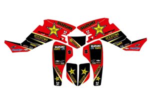 Aufkleber Satz kompatibel mit per SUZUKI QUAD LTZ 400 KFX 400 2003 - 2008 - MXPKAD14989