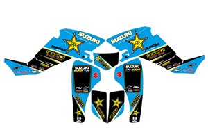 Kit Autocollants compatible avec per SUZUKI QUAD LTZ 400 KFX 400 2003 - 2008 - MXPKAD14989