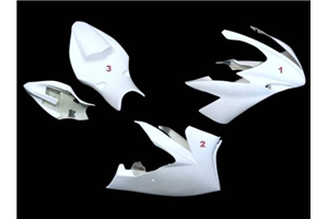 Race Package Yamaha R1 2004 - 2006 : Carénages + Crochets rapides + Vis - MXPCRD11595