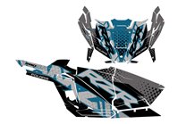 Kit adesivi compatibile con per POLARIS RZR PRO XP 4 DOORS 2020 - 2022 - MXPKAD14986