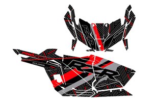 Kit de pegatinas compatible con per POLARIS RZR XP 1000 4 DOORS 2020 - MXPKAD14985