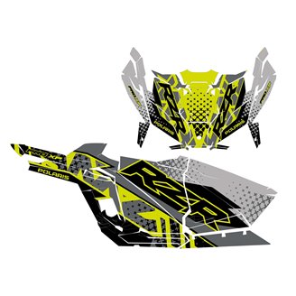 Kit de pegatinas compatible con per POLARIS RZR XP 1000 4 DOORS 2020 - MXPKAD14985