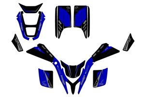 Kit adesivi compatibile con per YAMAHA QUAD BLASTER YFS 200 1988 - 2006 - MXPKAD14990