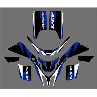 Aufkleber Satz kompatibel mit per YAMAHA QUAD BLASTER YFS 200 1988 - 2006 - MXPKAD14990