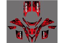 Kit Autocollants compatible avec per YAMAHA QUAD BLASTER YFS 200 1988 - 2006 - MXPKAD14990