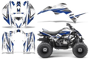 Aufkleber Satz kompatibel mit per YAMAHA QUAD RAPTOR 90 2016 - 2021 - MXPKAD14997