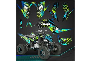 Aufkleber Satz kompatibel mit per YAMAHA QUAD RAPTOR 700 2013 - 2021 - MXPKAD14993