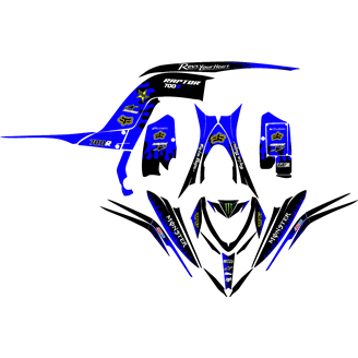 Kit Autocollants compatible avec per YAMAHA QUAD RAPTOR 700 2013 - 2021 - MXPKAD14993