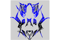 Sticker set compatible with per YAMAHA QUAD RAPTOR 700 2013 - 2021 - MXPKAD14993