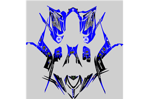 Aufkleber Satz kompatibel mit per YAMAHA QUAD RAPTOR 700 2013 - 2021 - MXPKAD14993