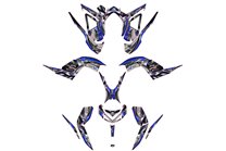 Sticker set compatible with per YAMAHA QUAD RAPTOR 700 2013 - 2021 - MXPKAD14993