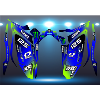 Kit adesivi compatibile con per YAMAHA QUAD RAPTOR 700 2013 - 2021 - MXPKAD14993