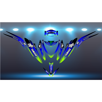 Sticker set compatible with per YAMAHA QUAD RAPTOR 700 2013 - 2021 - MXPKAD14993