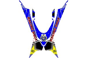 Kit Autocollants compatible avec per YAMAHA QUAD RAPTOR 700 2013 - 2021 - MXPKAD14993